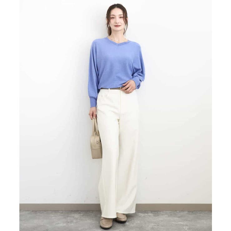 前後2wayラメドルマンニット/洗える | MK MICHEL KLEIN | 詳細画像19 