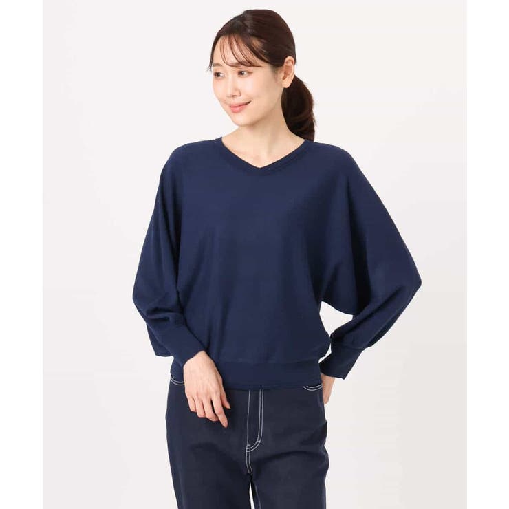 前後2wayラメドルマンニット/洗える | MK MICHEL KLEIN | 詳細画像32 