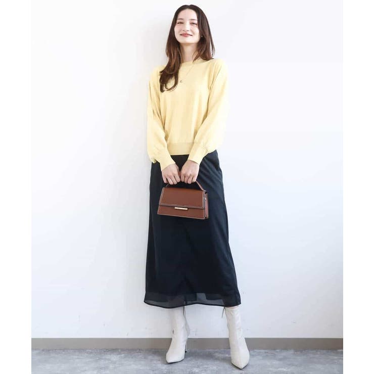 前後2wayラメドルマンニット/洗える | MK MICHEL KLEIN | 詳細画像5 