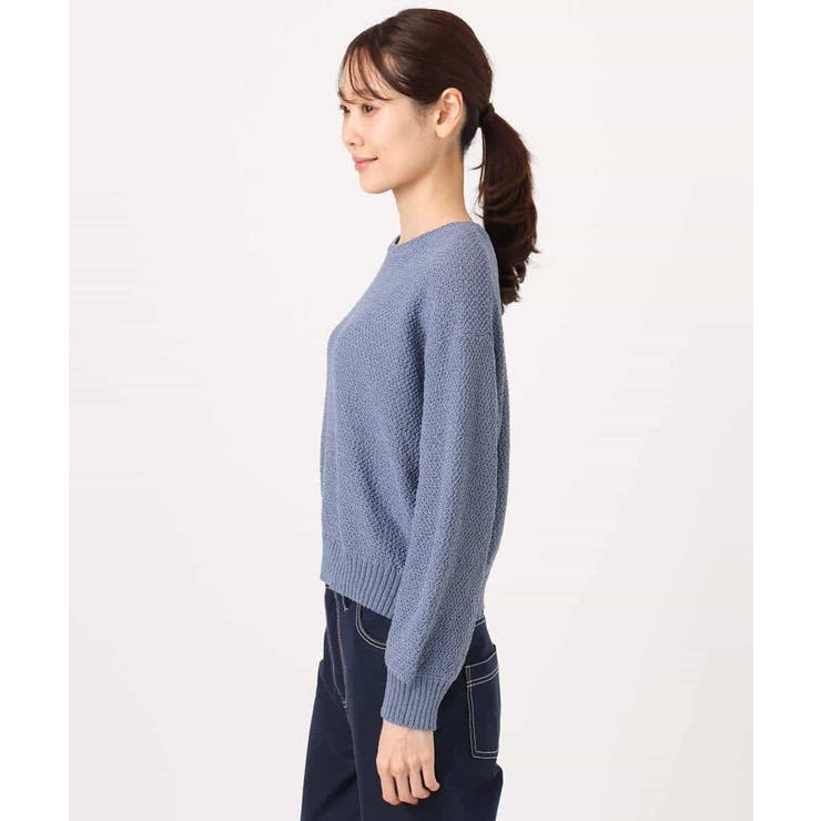 鹿の子編みニット/洗える | MK MICHEL KLEIN | 詳細画像17 