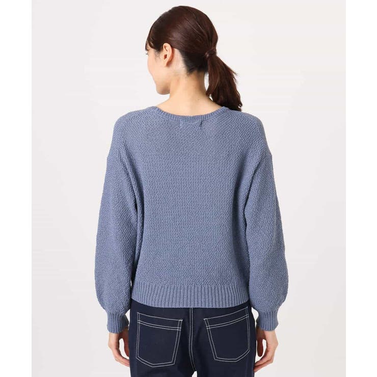 鹿の子編みニット/洗える | MK MICHEL KLEIN | 詳細画像18 