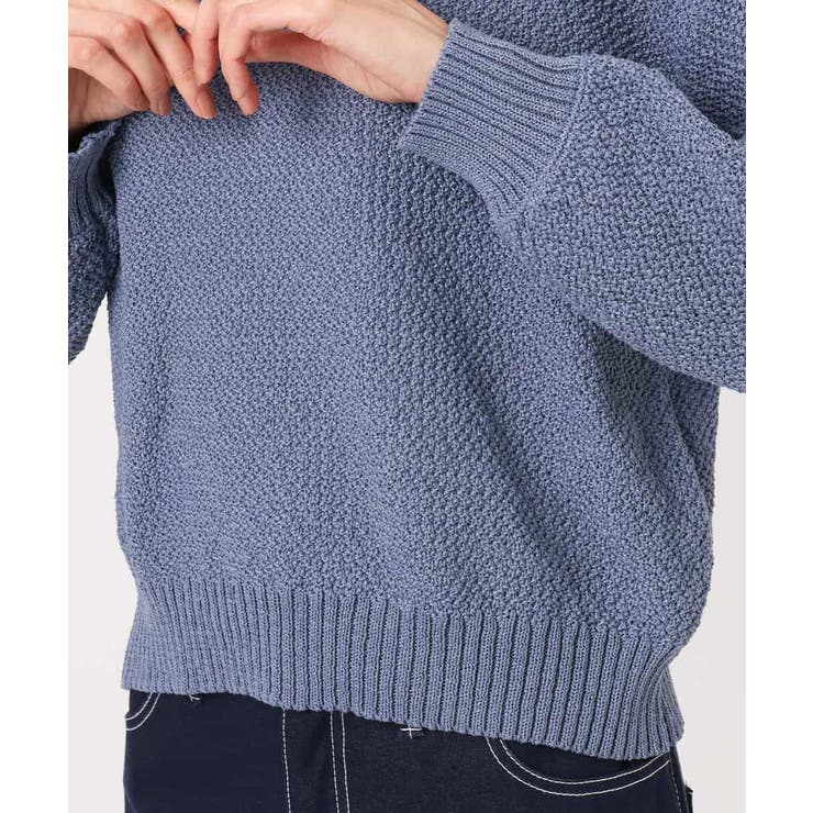 鹿の子編みニット/洗える | MK MICHEL KLEIN | 詳細画像21 