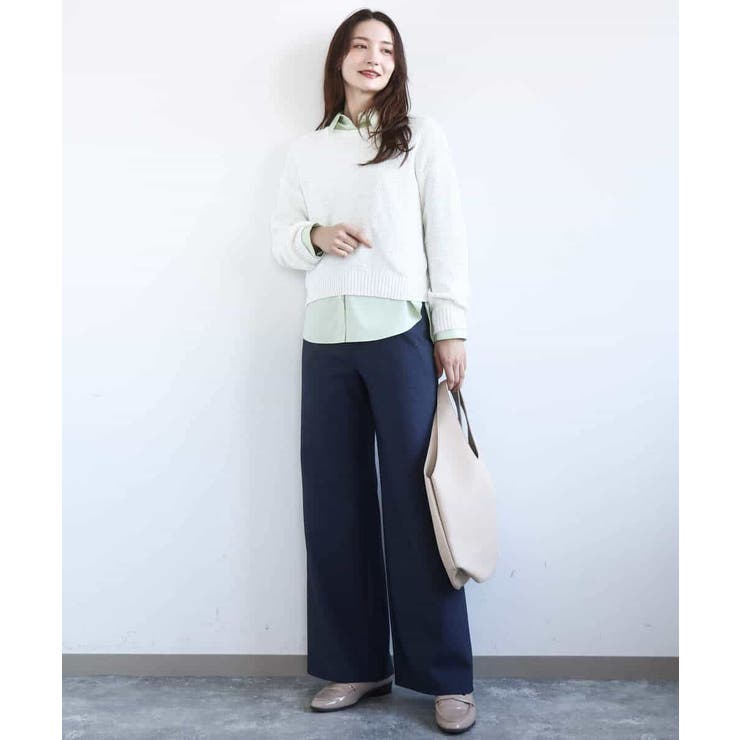 鹿の子編みニット/洗える | MK MICHEL KLEIN | 詳細画像6 