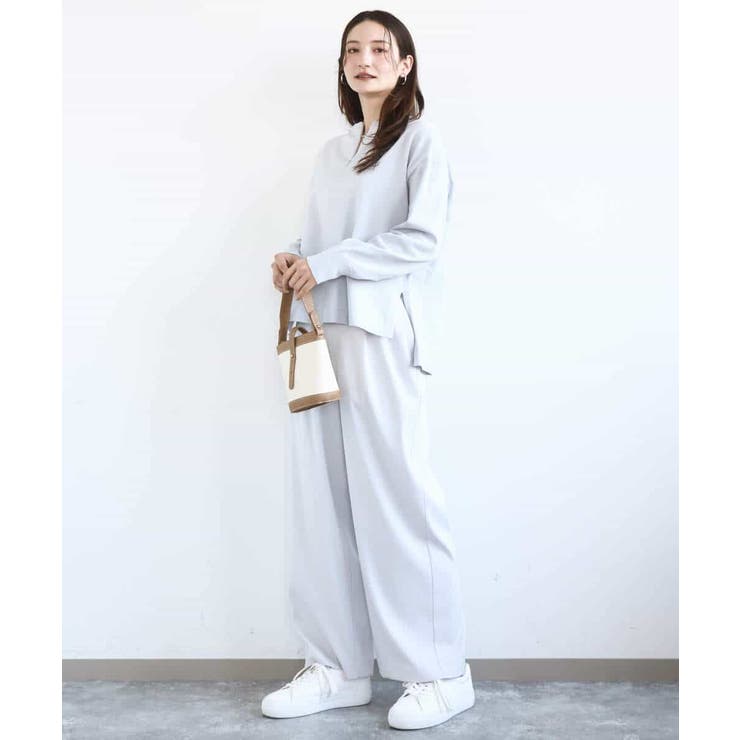 フロントファスナーデザインニット/洗える | MK MICHEL KLEIN | 詳細画像10 