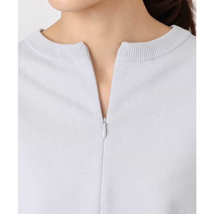 フロントファスナーデザインニット/洗える | MK MICHEL KLEIN | 詳細画像19 