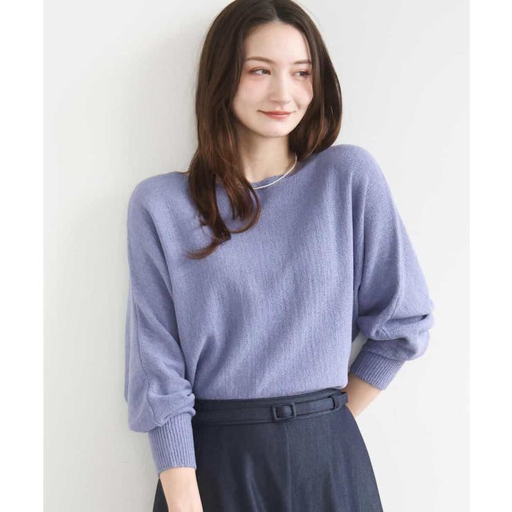 テープヤーンドルマンニット/洗える | MK MICHEL KLEIN | 詳細画像13 