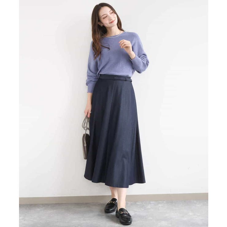 テープヤーンドルマンニット/洗える | MK MICHEL KLEIN | 詳細画像15 