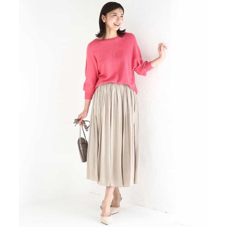 テープヤーンドルマンニット/洗える | MK MICHEL KLEIN | 詳細画像19 