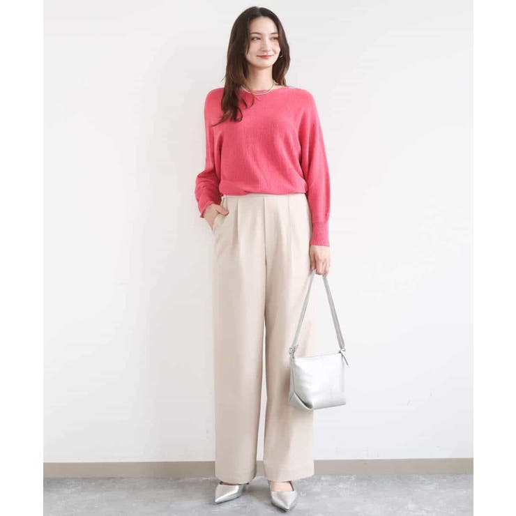 テープヤーンドルマンニット/洗える | MK MICHEL KLEIN | 詳細画像2 