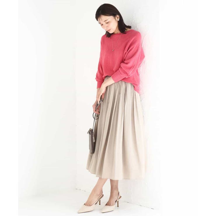 テープヤーンドルマンニット/洗える | MK MICHEL KLEIN | 詳細画像21 