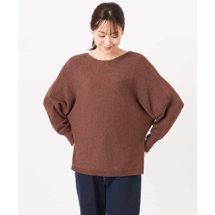 テープヤーンドルマンニット/洗える | MK MICHEL KLEIN | 詳細画像34 