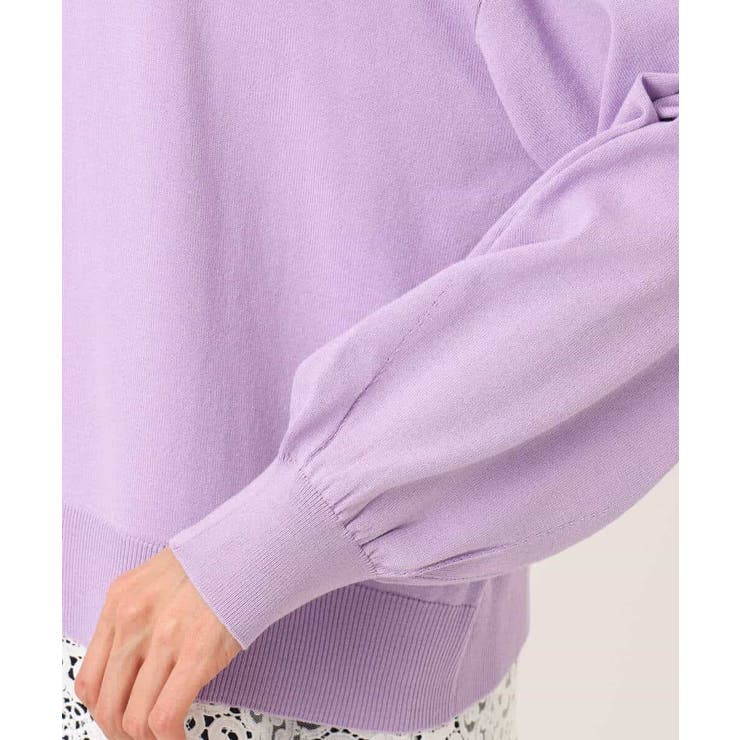 ハイゲージニット×裾レースタンクトップセット/洗える | MK MICHEL KLEIN | 詳細画像18 