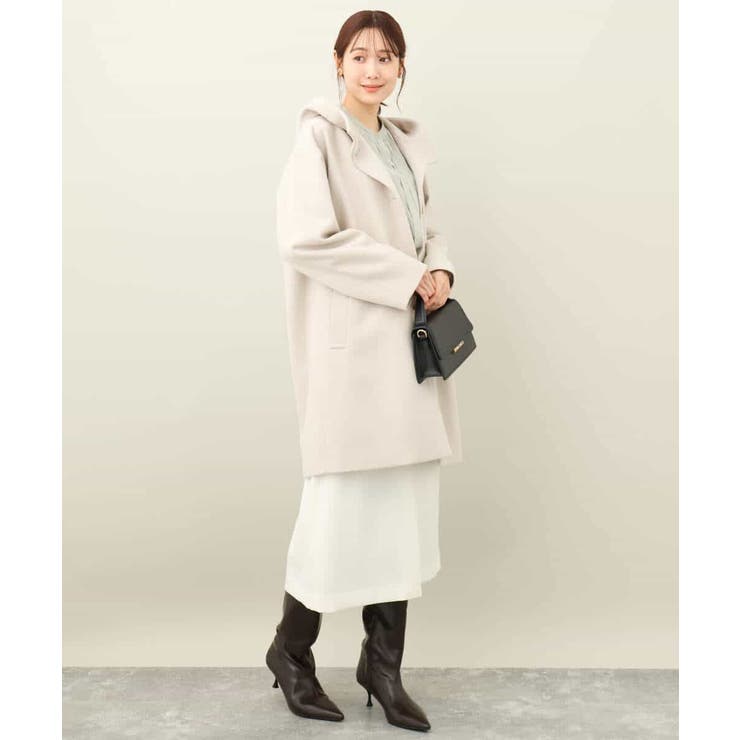 ウールライクカーゴスカート/洗える[品番：ITKW0019392]｜MK MICHEL