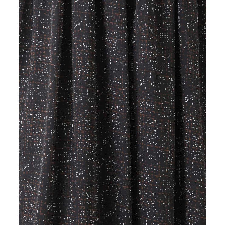 ツイード調チェックプリント シフォンスカート/洗える | MK MICHEL KLEIN | 詳細画像20 