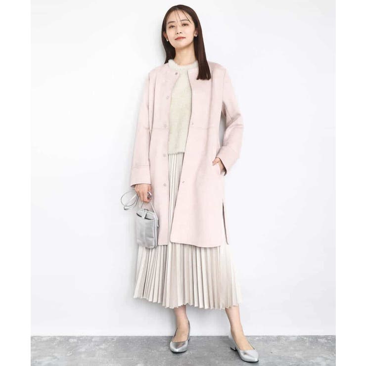 レザー調ランダムプリーツスカート/洗える | MK MICHEL KLEIN | 詳細画像21 