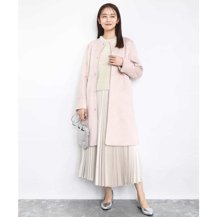 レザー調ランダムプリーツスカート/洗える | MK MICHEL KLEIN | 詳細画像22 