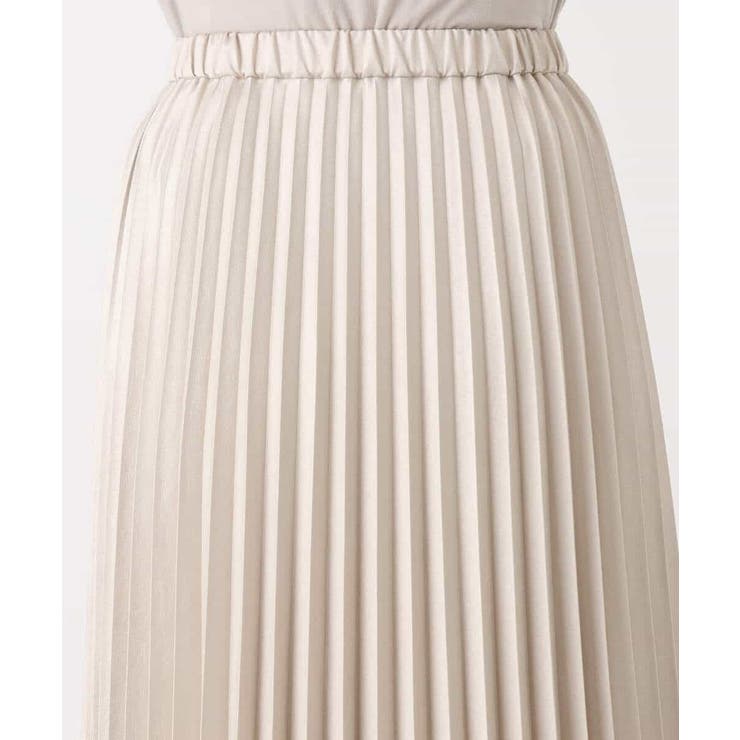 レザー調ランダムプリーツスカート/洗える | MK MICHEL KLEIN | 詳細画像36 