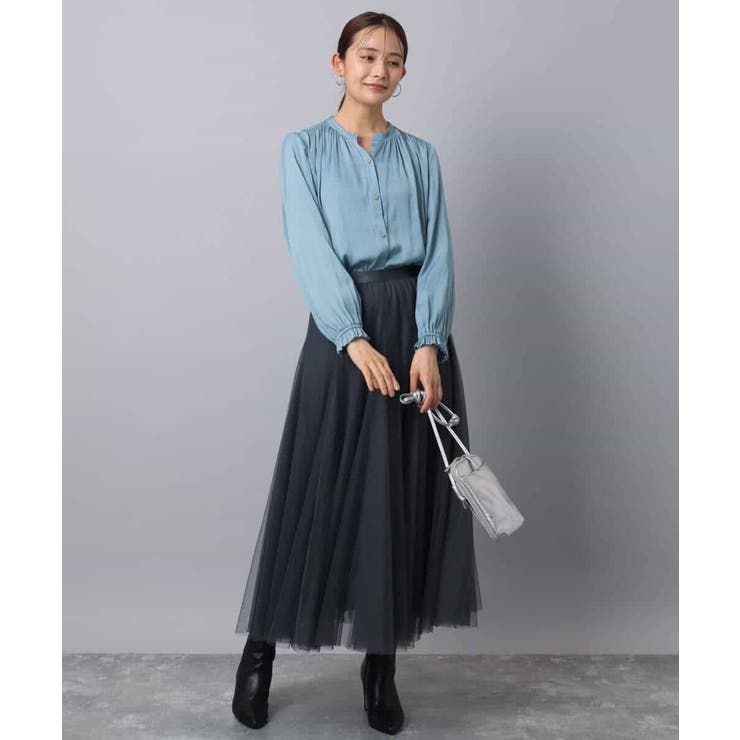 ボリュームチュールスカート/洗える | MK MICHEL KLEIN | 詳細画像33 