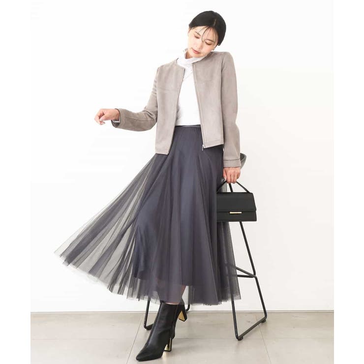 ボリュームチュールスカート/洗える | MK MICHEL KLEIN | 詳細画像43 