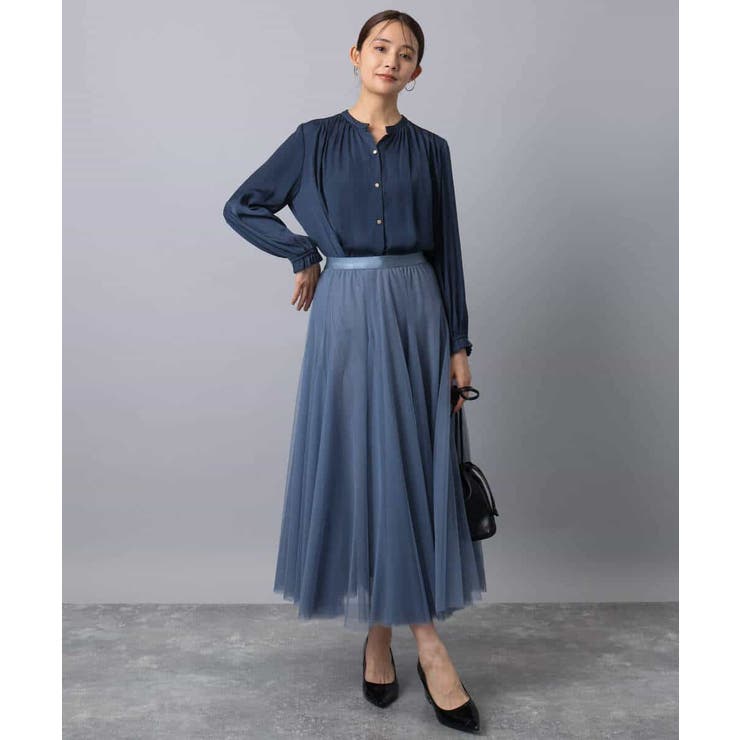 ボリュームチュールスカート/洗える | MK MICHEL KLEIN | 詳細画像7 