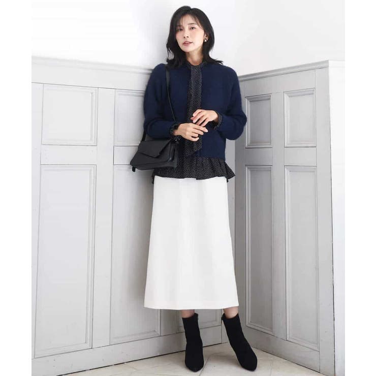 ループネップツイードIラインスカート/洗える | MK MICHEL KLEIN | 詳細画像22 