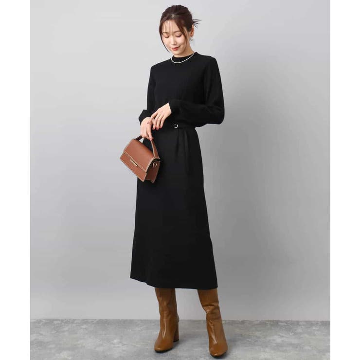 ループネップツイードIラインスカート/洗える | MK MICHEL KLEIN | 詳細画像3 