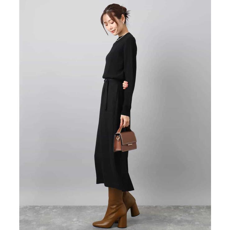 ループネップツイードIラインスカート/洗える | MK MICHEL KLEIN | 詳細画像4 