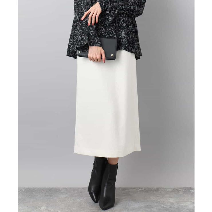 ループネップツイードIラインスカート/洗える | MK MICHEL KLEIN | 詳細画像6 