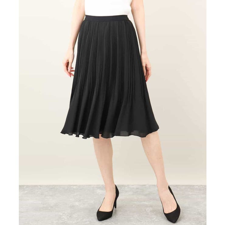 リバーシブルシフォンプリーツスカート/洗える | MK MICHEL KLEIN | 詳細画像28 