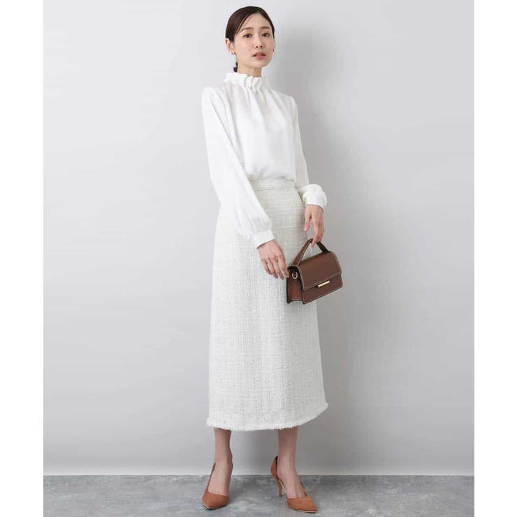 ツイードナロースカート/洗える | MK MICHEL KLEIN | 詳細画像20 