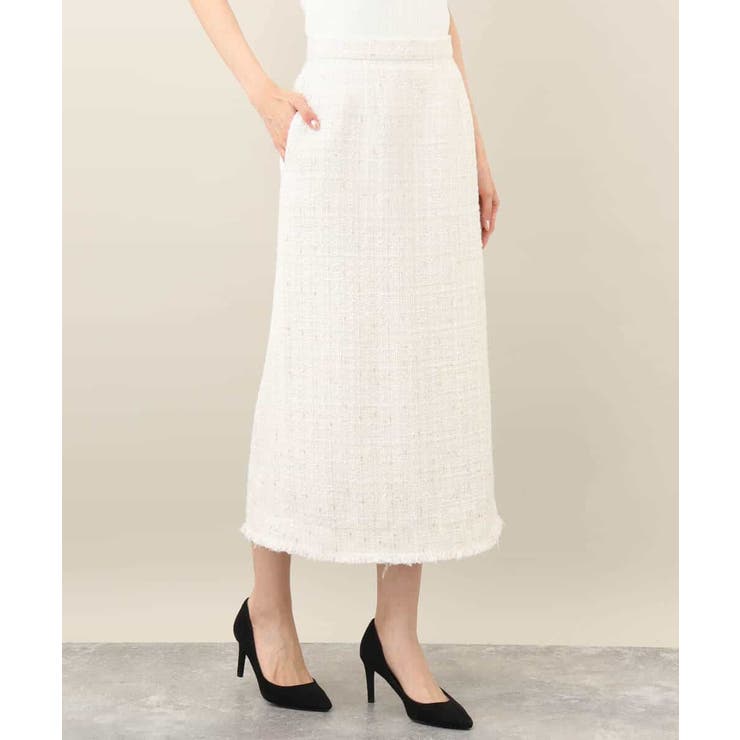 ツイードナロースカート/洗える | MK MICHEL KLEIN | 詳細画像21 