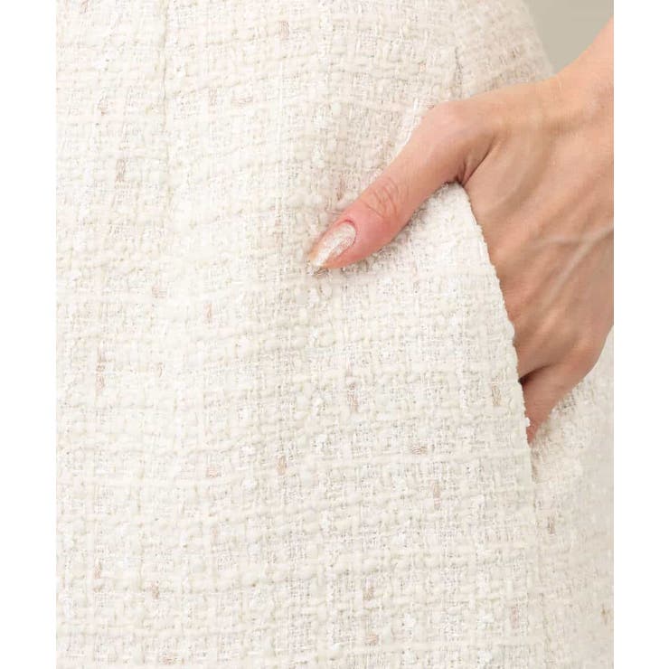 ツイードナロースカート/洗える | MK MICHEL KLEIN | 詳細画像27 