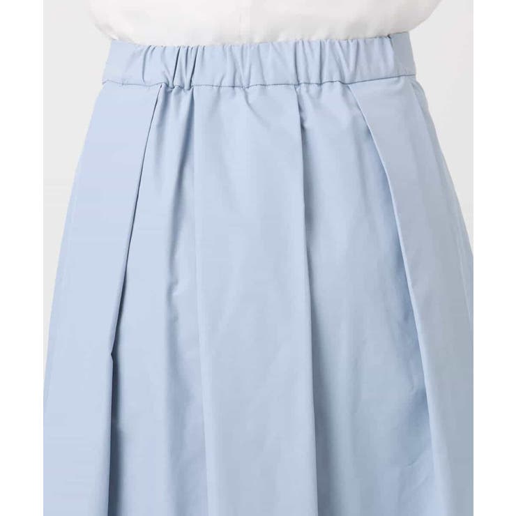 メモリータフタ タックフレアスカート/洗える | MK MICHEL KLEIN | 詳細画像31 