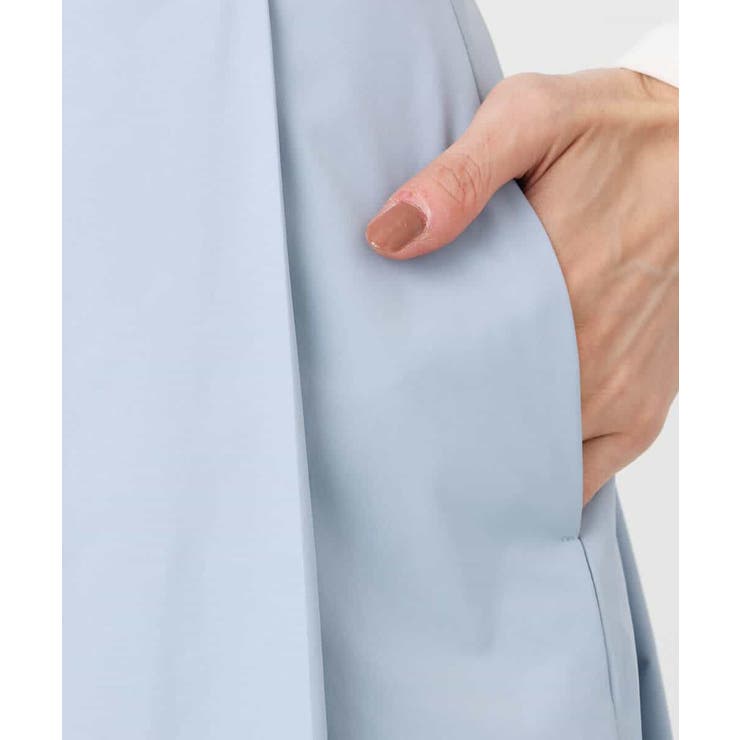 メモリータフタ タックフレアスカート/洗える | MK MICHEL KLEIN | 詳細画像32 