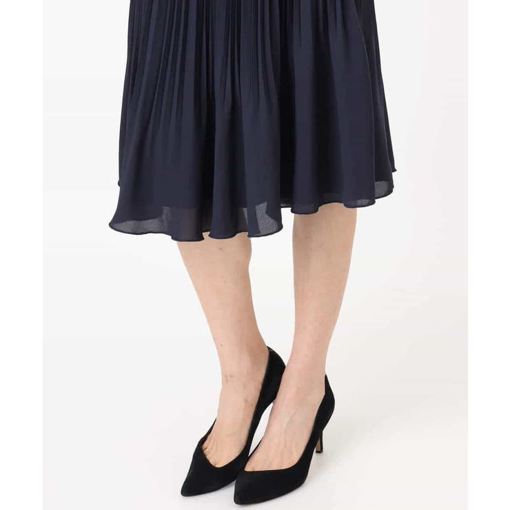 リバーシブルシフォンプリーツスカート/洗える | MK MICHEL KLEIN | 詳細画像18 