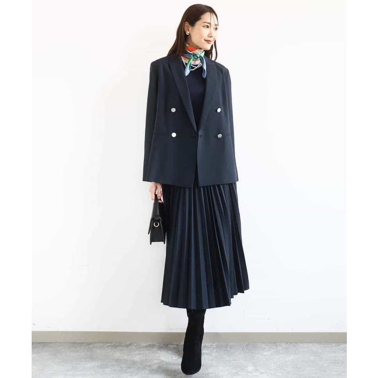 プリーツデザインスカート/洗える | MK MICHEL KLEIN | 詳細画像11 