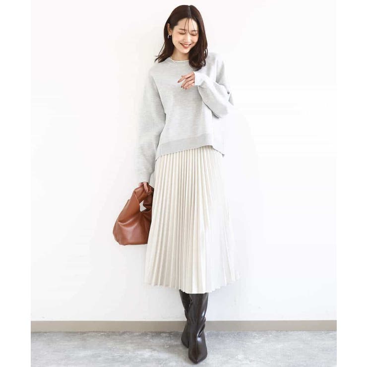 プリーツデザインスカート/洗える | MK MICHEL KLEIN | 詳細画像15 