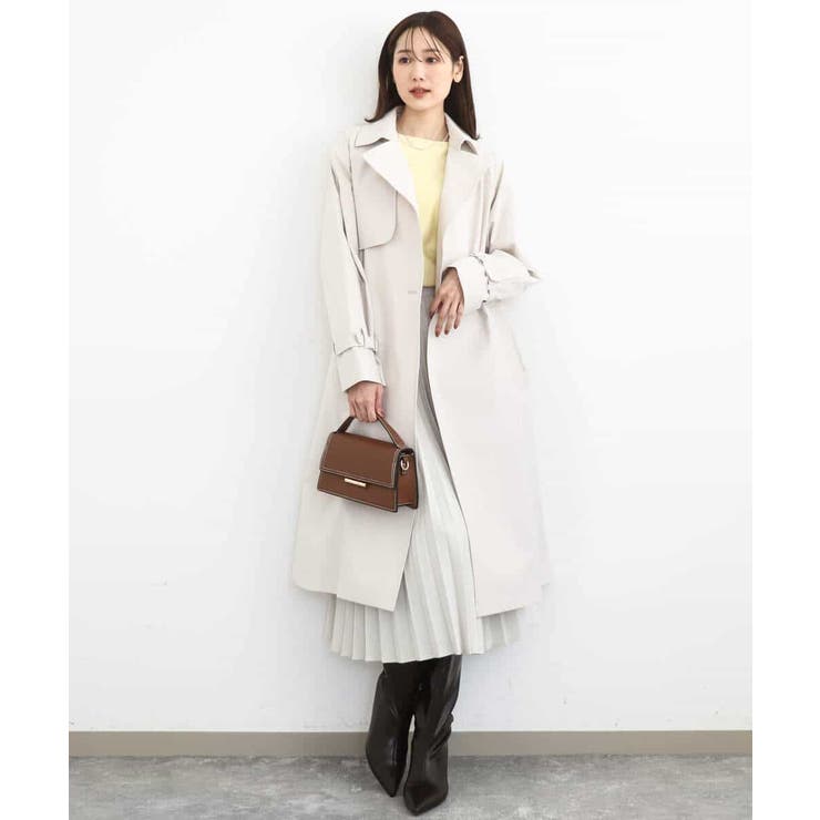 プリーツデザインスカート/洗える | MK MICHEL KLEIN | 詳細画像24 