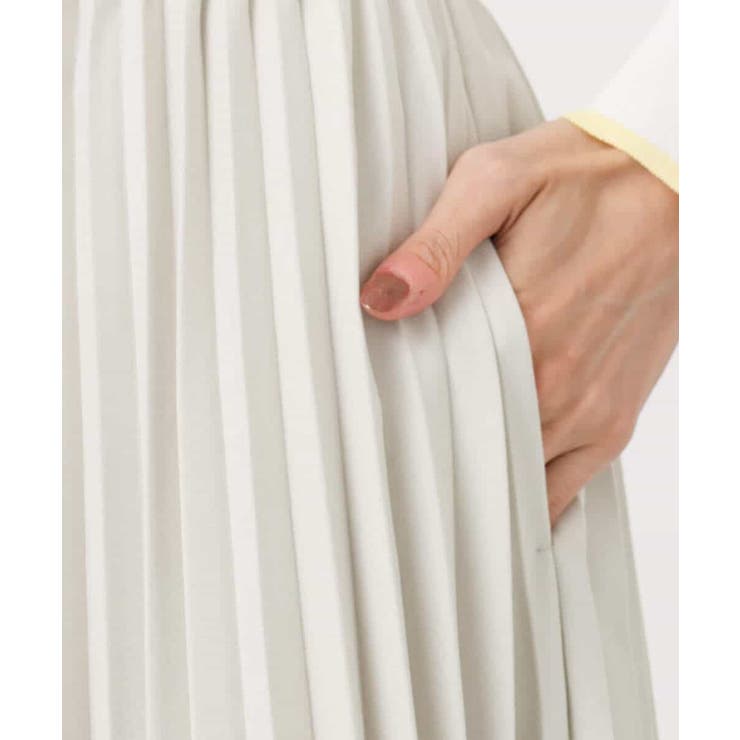 プリーツデザインスカート/洗える | MK MICHEL KLEIN | 詳細画像41 