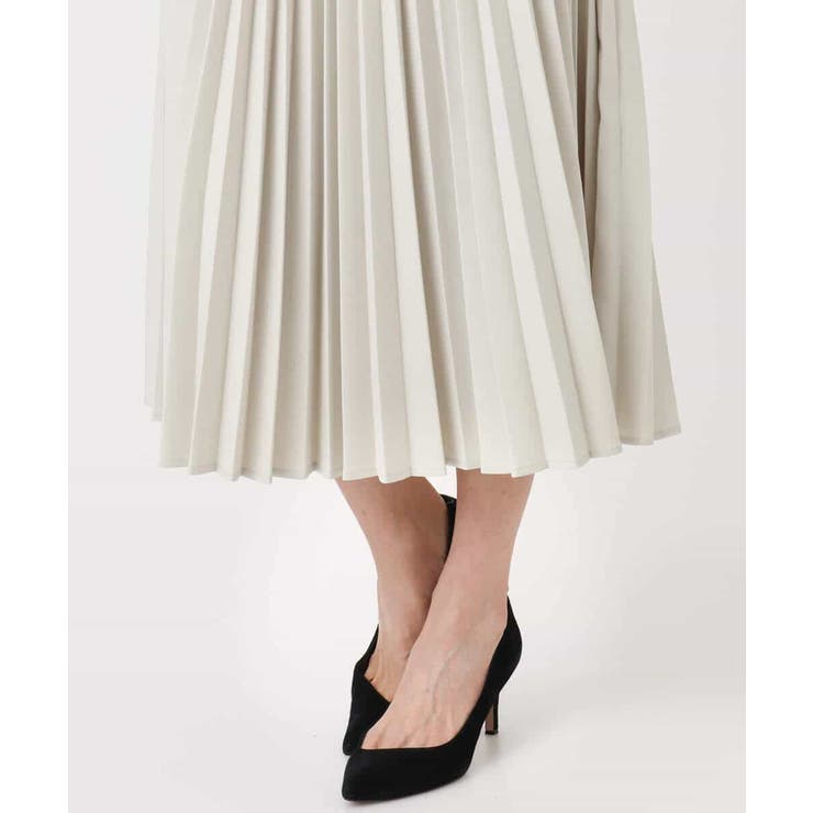 プリーツデザインスカート/洗える | MK MICHEL KLEIN | 詳細画像42 