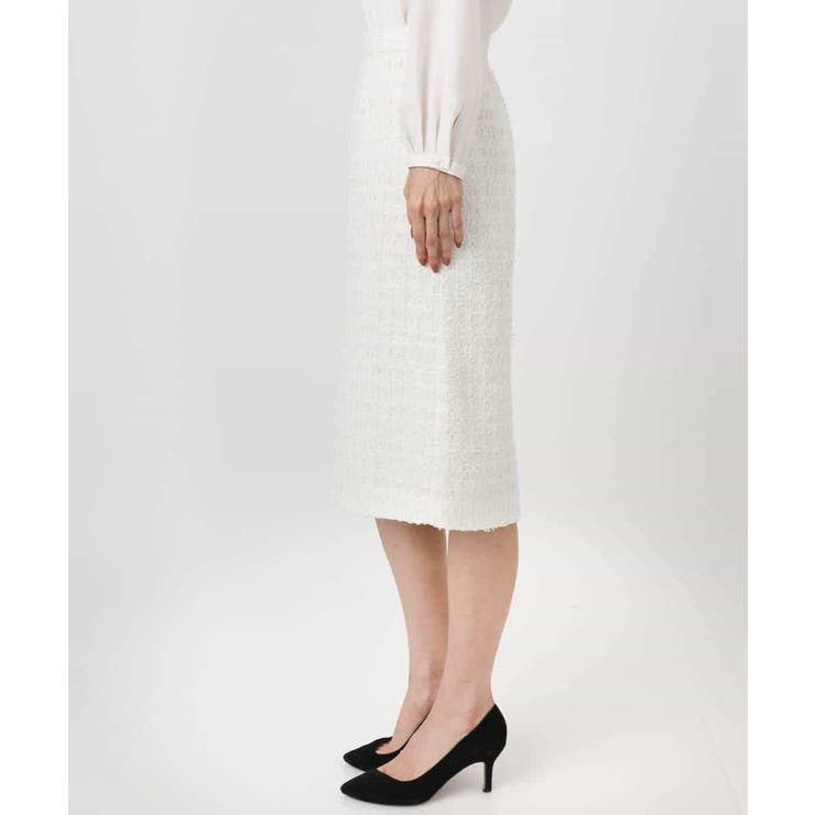 ファンシーツイードスカート/セットアップ対応/洗える | MK MICHEL KLEIN | 詳細画像18 