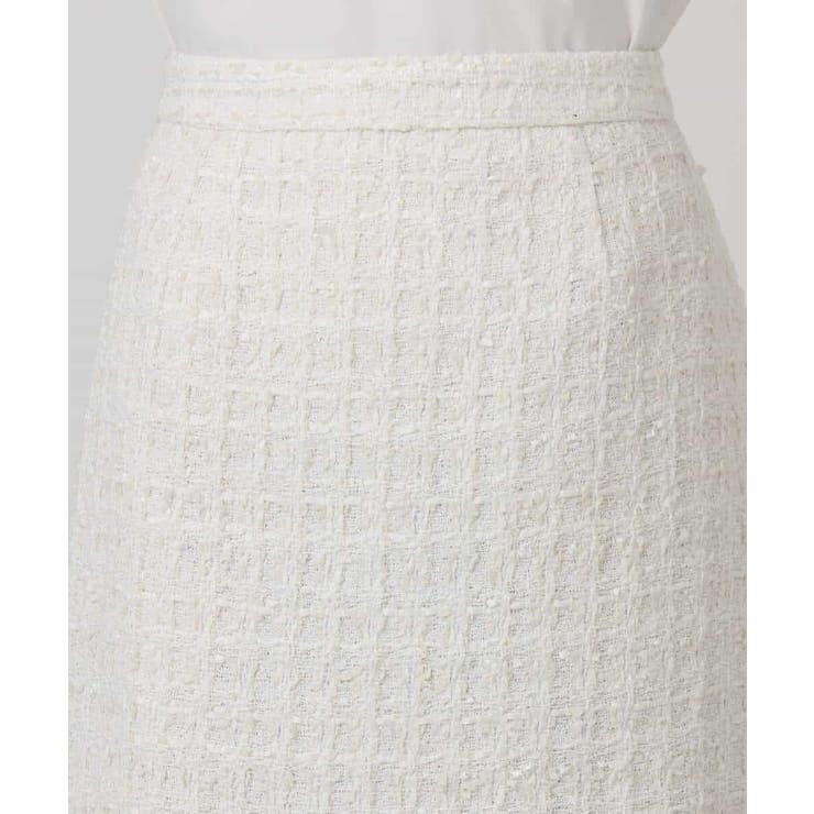 ファンシーツイードスカート/セットアップ対応/洗える | MK MICHEL KLEIN | 詳細画像20 