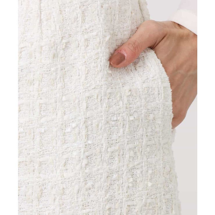 ファンシーツイードスカート/セットアップ対応/洗える | MK MICHEL KLEIN | 詳細画像22 