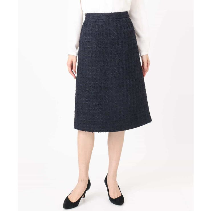 ファンシーツイードスカート/セットアップ対応/洗える | MK MICHEL KLEIN | 詳細画像26 