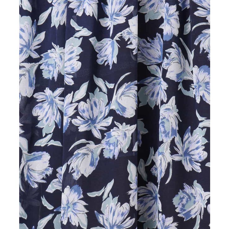 花柄シフォンスカート/洗える | MK MICHEL KLEIN | 詳細画像24 