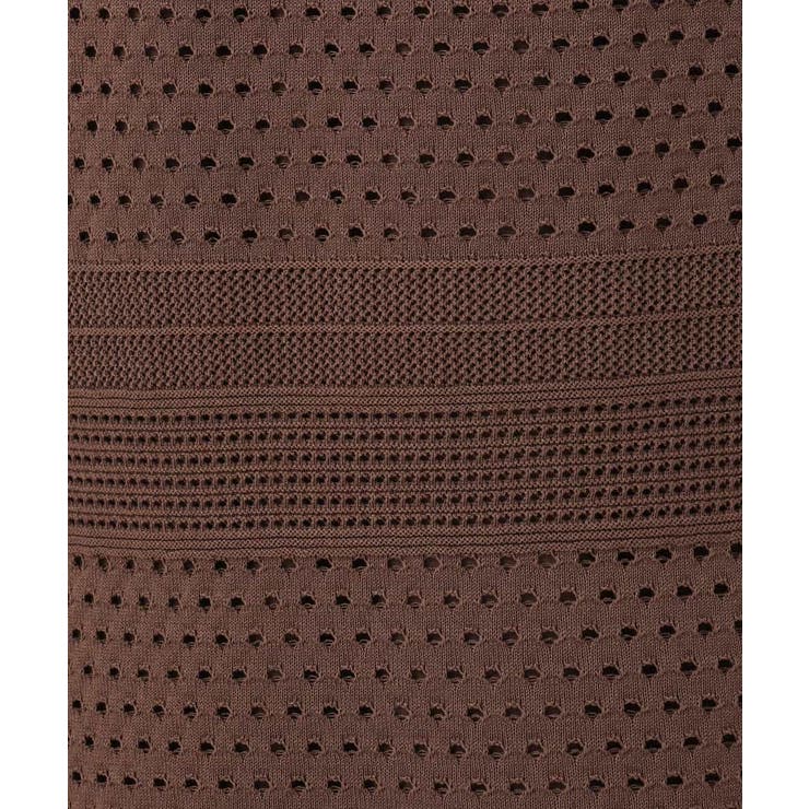 アイレット編みクロシェ風ニットスカート/洗える | MK MICHEL KLEIN | 詳細画像42 