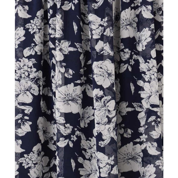 花柄シフォンスカート/洗える | MK MICHEL KLEIN | 詳細画像26 