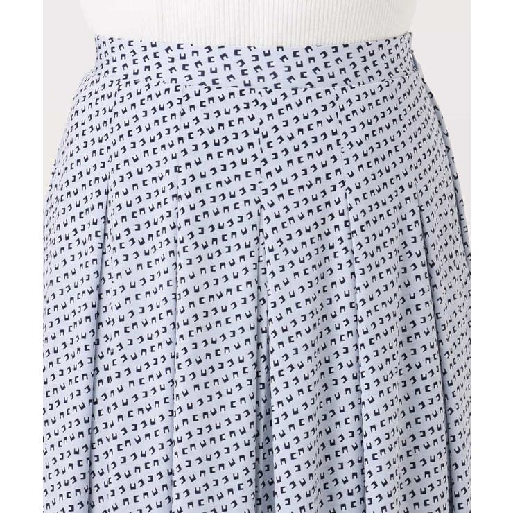 幾何柄ジャージータックスカート/洗える | MK MICHEL KLEIN | 詳細画像19 