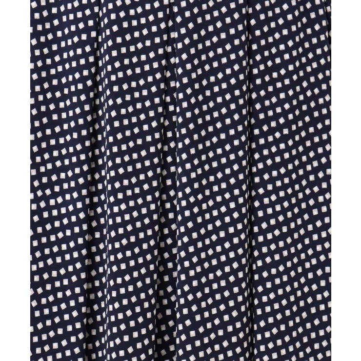 幾何柄ジャージータックスカート/洗える | MK MICHEL KLEIN | 詳細画像24 