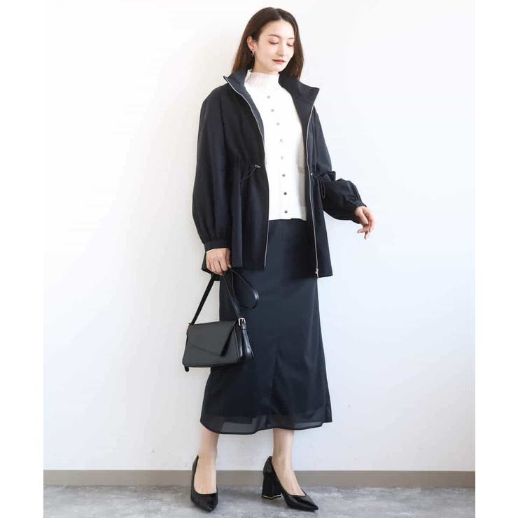 オーガンジートリコットシアータイトスカート/洗える | MK MICHEL KLEIN | 詳細画像21 